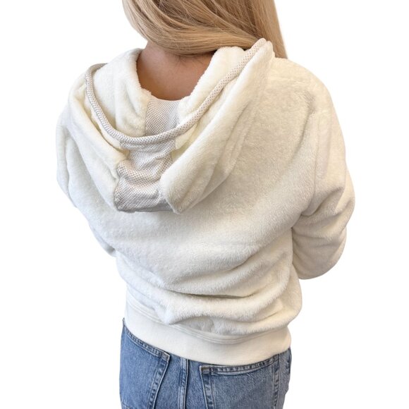 CHANEL Sport Vintage 09C CC Mark Logo Zip Hoddie Jacket #38 White [106376] - Picture 4 of 14